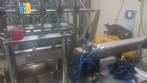 Linear filling machine with 6 pistons filling system