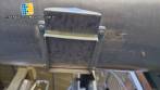 Horizontal paddle mixer with scrapers