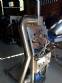 Rotary industrial roaster for roasting grains