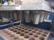 Ice cream cone making machine, cup type, 40 cavities.