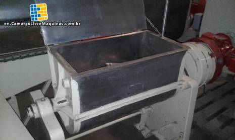 Stainless steel sigma mixer for 80 liters