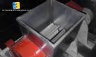 Chewing gum extruder with 4 and 6 rows in stainless stee