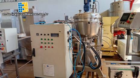 Universal stainless steel vacuum food processor