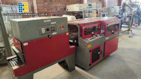 Automatic L-sealer with shrink tunnel Sunnyvale LA-6000CS