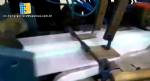 Automatic line for manufacturing diapers