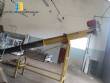 Stainless steel screw conveyor with carbon steel structure 6 meters