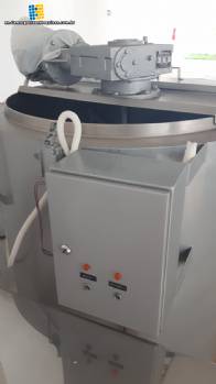 Reactor tank stainless jacketed pasteurizer