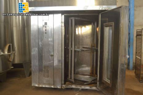 Hypolito stainless steel gas rotary oven