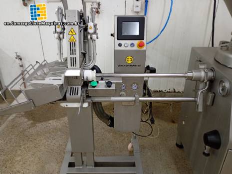 Automatic industrial stainless steel stapler/clipper for sausages by Lorenzo Barroso