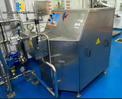 High-pressure homogenizer in stainless steel Niro Soavi GEA