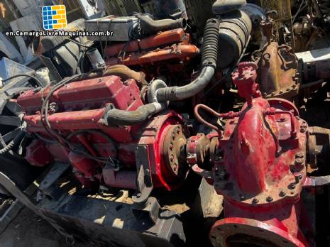 Stationary diesel engine with flame retardant pump Scania 308 HP