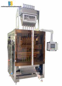Stick sachet filling machine for 3, 4, 5 and 6-way powders