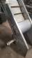 Conveyor belt with stainless steel structure for water