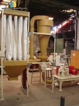 Sugar grinding system and filter Netzsch