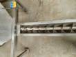 Stainless steel bagging storage silo with screw conveyor outlet