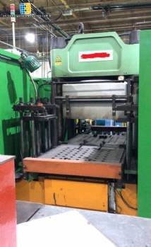 Vacuum press for rubber vulcanization Pan Stone 250 tons 3RT