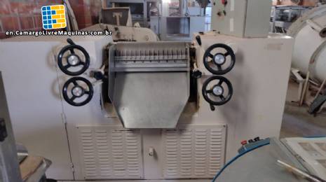 Refiner mill with 3 cylinders for soaps G.Mazzoni
