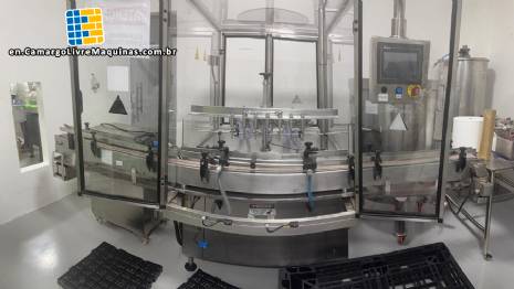 WADA 7-nozzle stainless steel linear filling machine