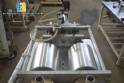Stainless steel filling machine for liquids 2 spouts