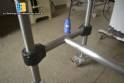 Stainless steel belt with MCI cleat