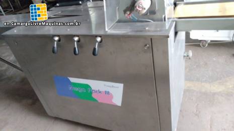 Flow pack in stainless steel em inox Mega Pack III