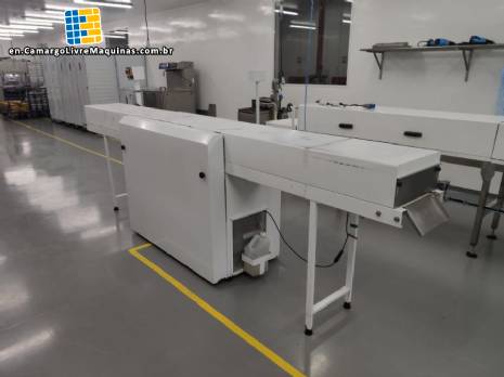 Nowpex chocolate cooling tunnel