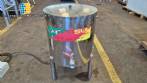 Stainless steel jacketed storage tank with electric heating, 70 liters, PR Sul