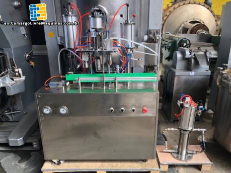 Aerosol filling machiner