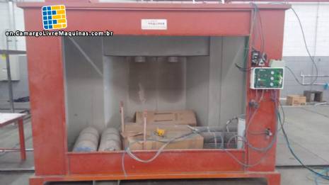 Electrostatic painting booth