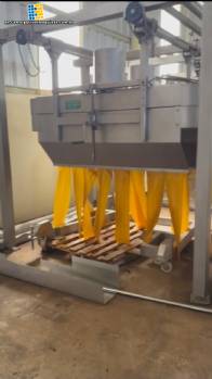 Automatic chicken shank depilator 12.000 units per hour