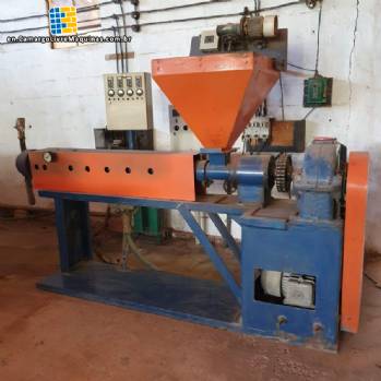 Extruder for recycling LBPE and AEPPE with a 90 mm screw