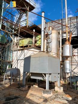 Carbon steel tallow soap making deodorizer 1.000 L/ h