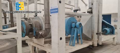 Breadcrumb production line: 15 tons per day