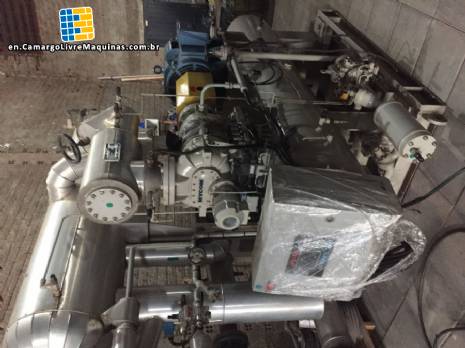 Screw compressor chiller Mycon