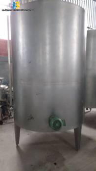 3,000 L stainless steel storage tank Brasholanda 3,000 L stainless steel storage tank Brasholanda