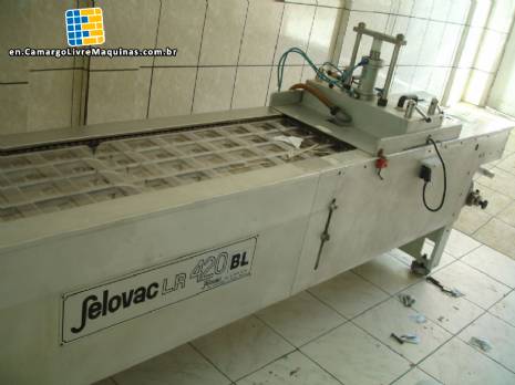 Blister display thermoforming machine Selovac Blister display thermoforming machine Selovac