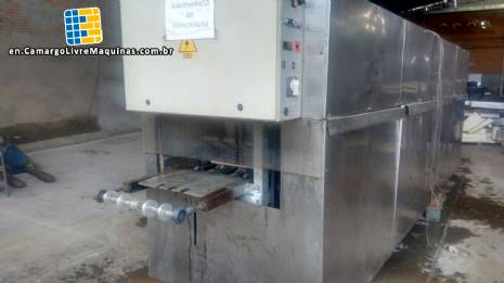 Cooling tunnel for waffer Bonbon Cooling tunnel for waffer Bonbon