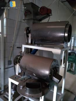 Line for pulping fruit Line for pulping fruit